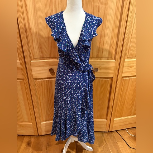 Max Studio ruffle wrap dress - Picture 1 of 11